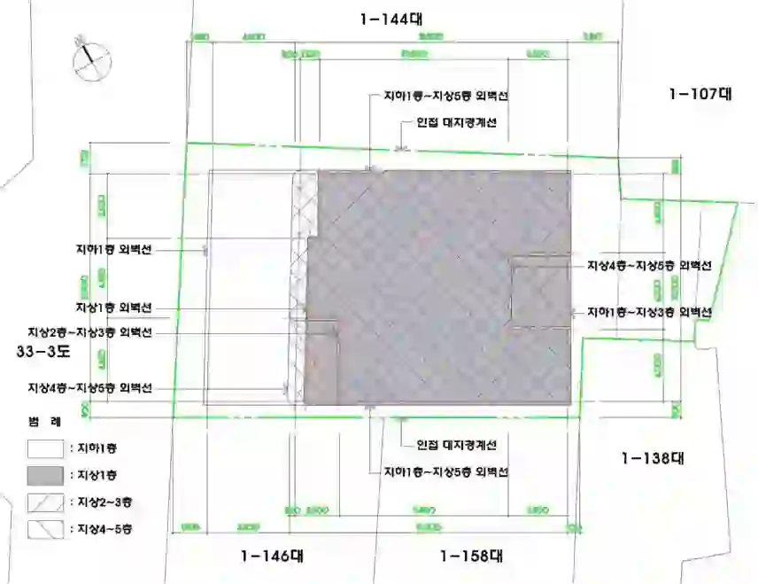당산동4가 1-145 배치도 이미지